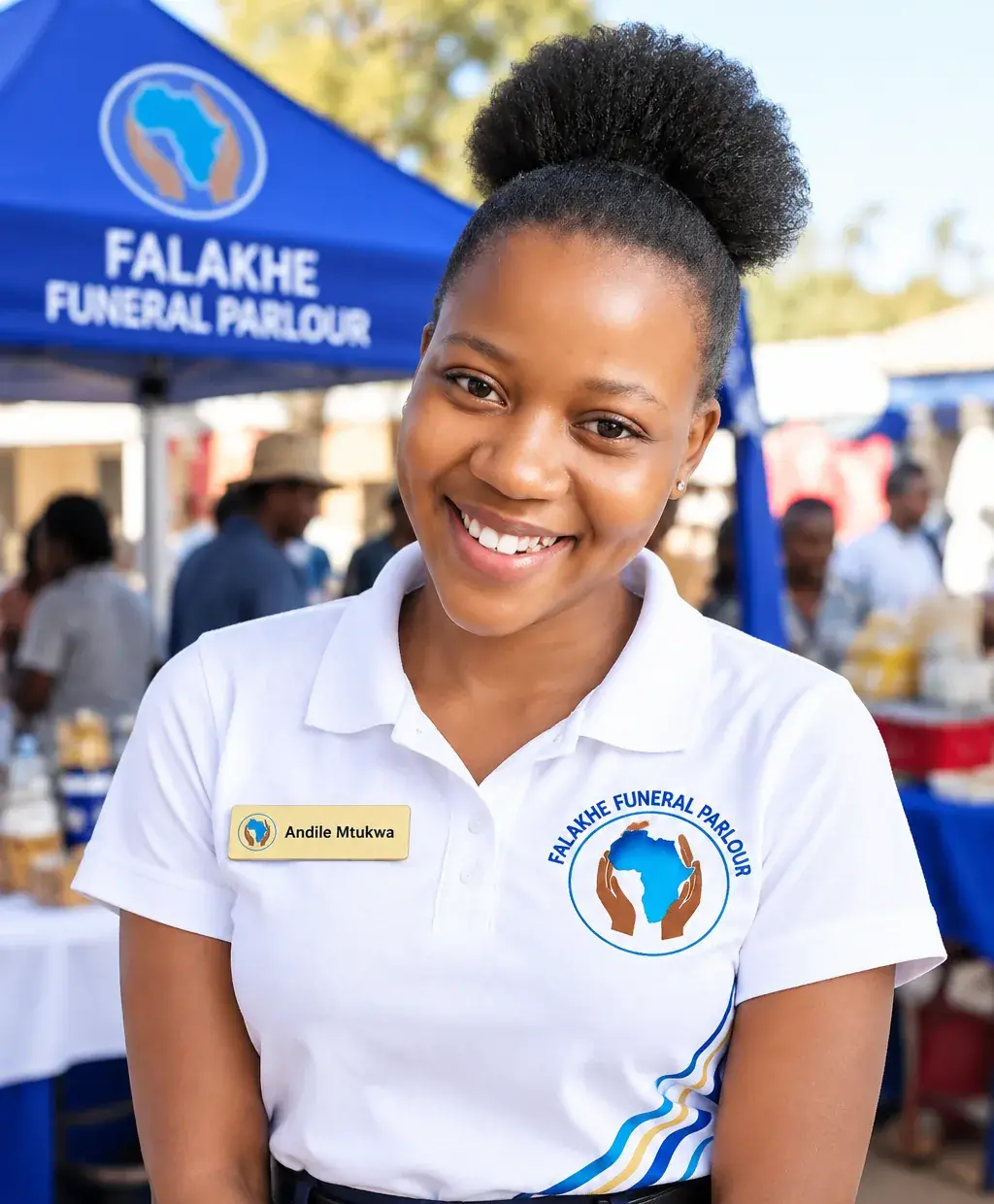 Andile Mtukwa, Sales Agent at Falakhe Funeral Parlour